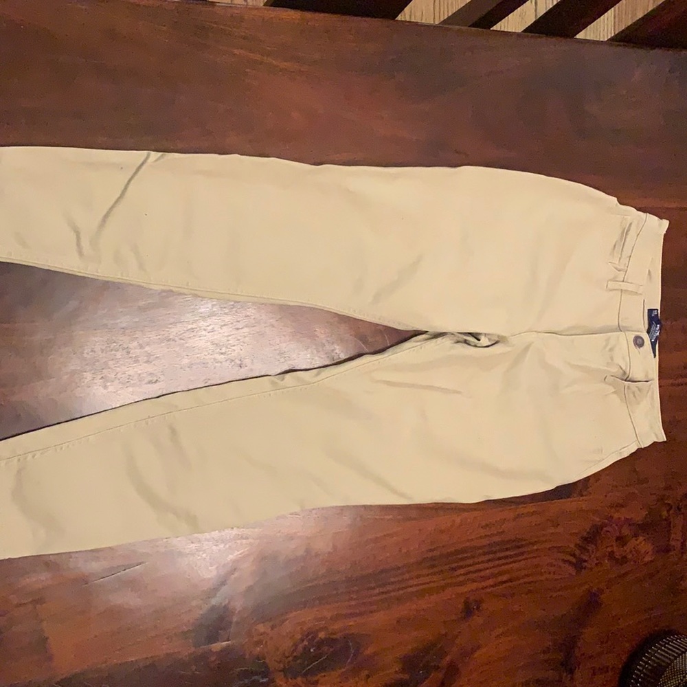 Khaki pants from Hollister pretty much brand new!
